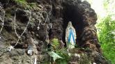Zum 100-jährigen Jubiläum kam eine neue Madonna aus Lourdes in Frankreich.